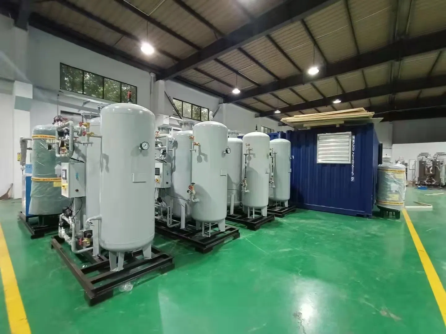 Our advanced clean room assembly for Liquid Nitrogen Generator components